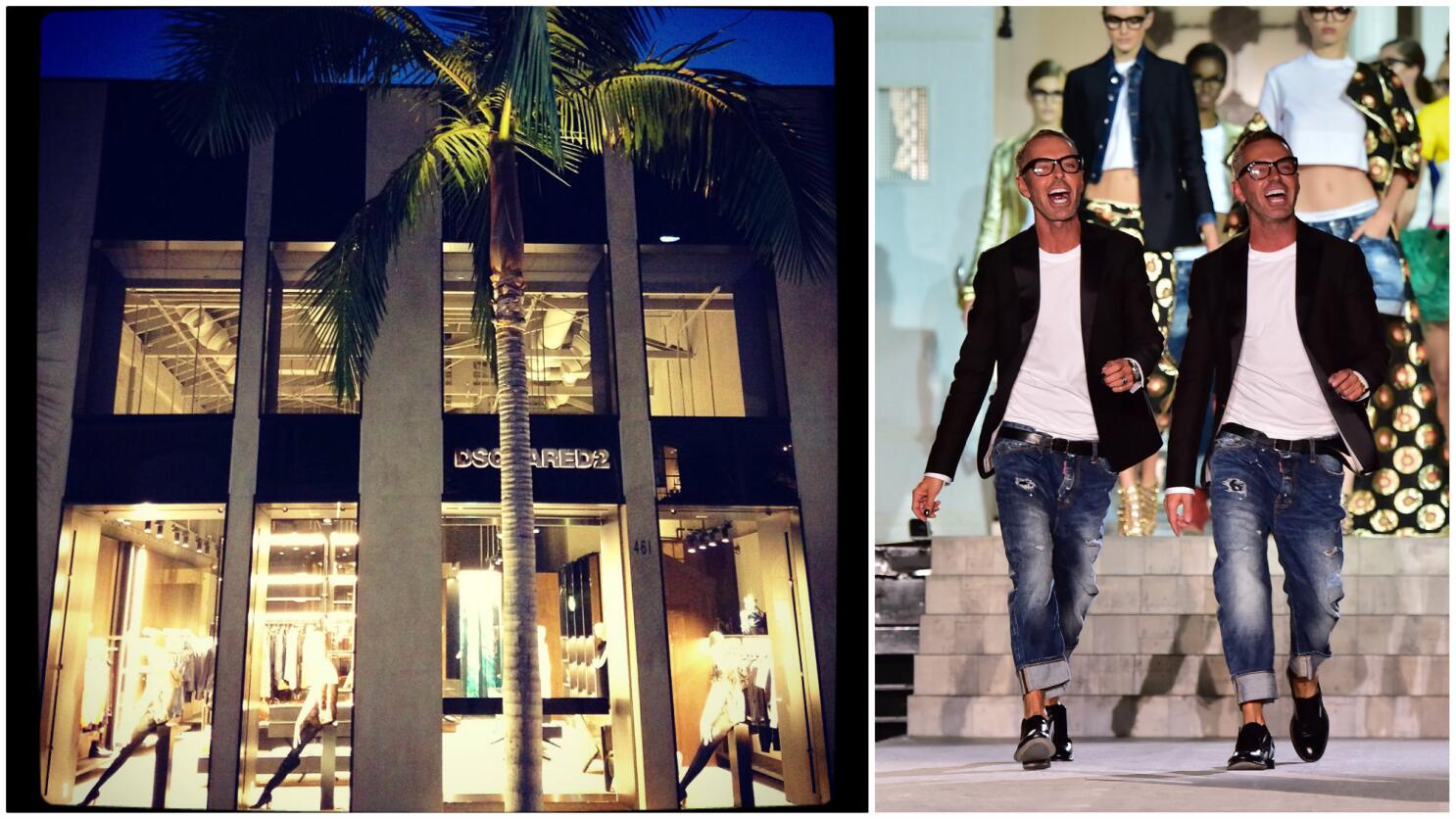 Dsquared2 opens first U.S. flagship on Rodeo Drive - Los